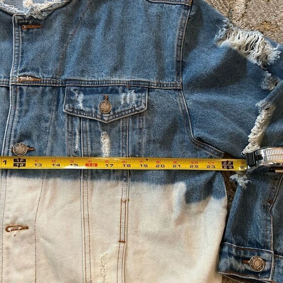 POL Frayed Denim Jacket - Picture 6 of 7